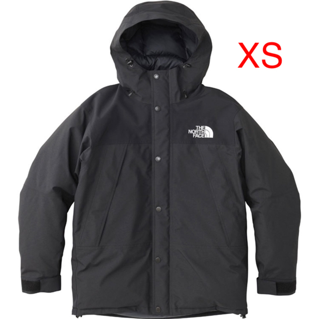 THE NORTH FACE - ノースフェイス マウンテンダウンジャケット XSサイズ 新品 黒