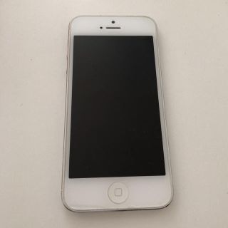 ！！お値下げ中！！iPhone5 16GB White au(スマートフォン本体)