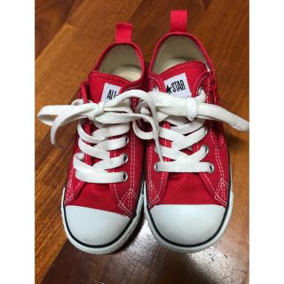 コンバース(CONVERSE)のコンバース赤18cm(スニーカー)