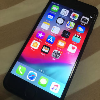 アップル(Apple)のiPhone7 128GB シムフリー ブラック(スマートフォン本体)