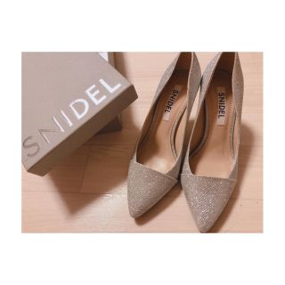 スナイデル(SNIDEL)のSNIDEL レザーパンプス(ハイヒール/パンプス)