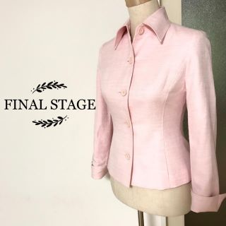 FINAL STAGE リネン、シルク混 ジャケット(テーラードジャケット)