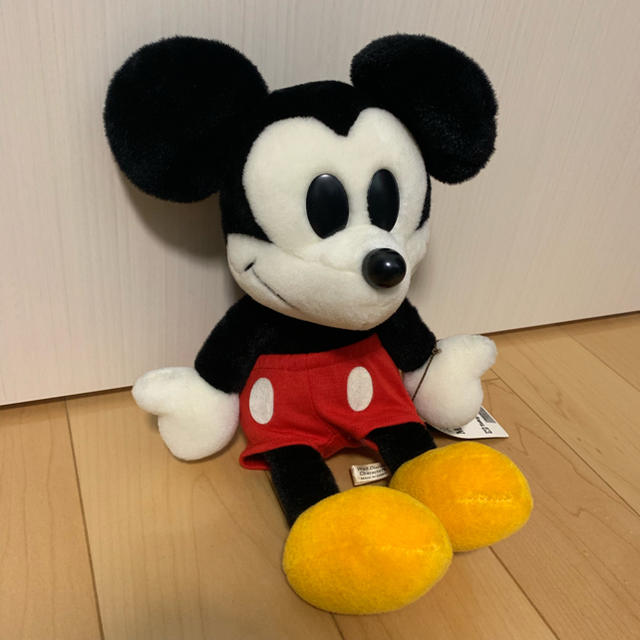 ミッキーマウス - ディズニーランド ミッキーぬいぐるみ レア ミッキーマウス - ディズニーランド ミッキーぬいぐるみ レア