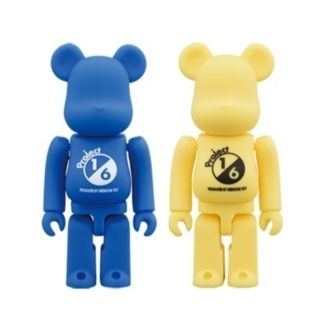 メディコムトイ(MEDICOM TOY)のベアブリック BE@RBRICK 1/6計画 RUBBER YELLOWBLUE(その他)