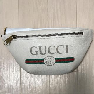 グッチ(Gucci)のグッチ GUCCI プリント スモール ベルトバッグ 新品未使用品 送料無料 (ボディバッグ/ウエストポーチ)