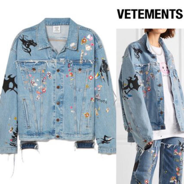 ケータ様専用 vetements トライバルデニム ヴェトモン XS ケータ様専用 vetements トライバルデニム ヴェトモン XS