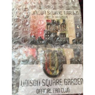 ユニゾンスクエアガーデン(UNISON SQUARE GARDEN)のUNISON SQUARE GARDEN ファンクラブ ピンバッチ2種(ミュージシャン)