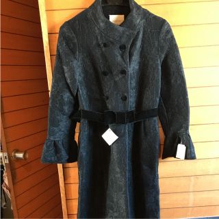 ザラ(ZARA)の【新品】ザラ♡黒♡レース♡コート(ロングコート)