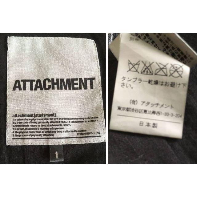 ATTACHIMENT(アタッチメント)のATTACHMENTドイツカーフレザー M65タイプ ブルゾン backlash メンズのジャケット/アウター(レザージャケット)の商品写真