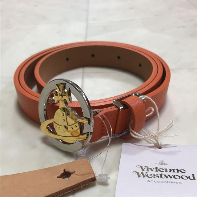 【新品】Vivienne Westwood 牛革ベルト 日本製 値下げ不可