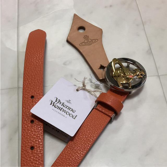 【新品】Vivienne Westwood 牛革ベルト 日本製 値下げ不可 1