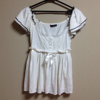 新品 レースフリルトップス ♡(チュニック)