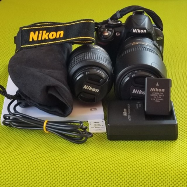 Nikon 一眼レフ【D3100】Wズームキット