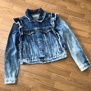 ザラ フリル Gジャン/デニムジャケット(レディース)の通販 55点 | ZARA ザラ フリル Gジャン/デニムジャケット(レディース)の通販 55点 | ZARA