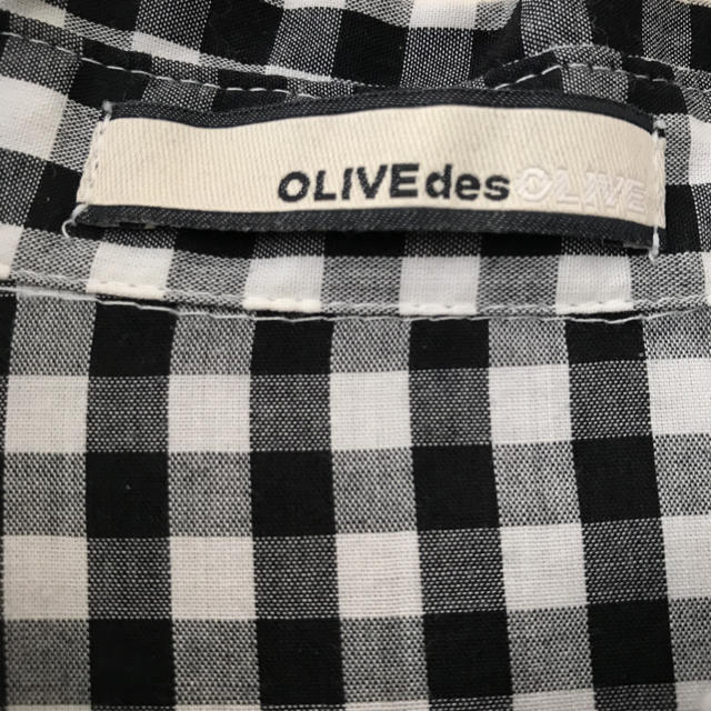 OLIVEdesOLIVE(オリーブデオリーブ)のオリーブデオリーブ チェックシャツ レディースのトップス(シャツ/ブラウス(長袖/七分))の商品写真