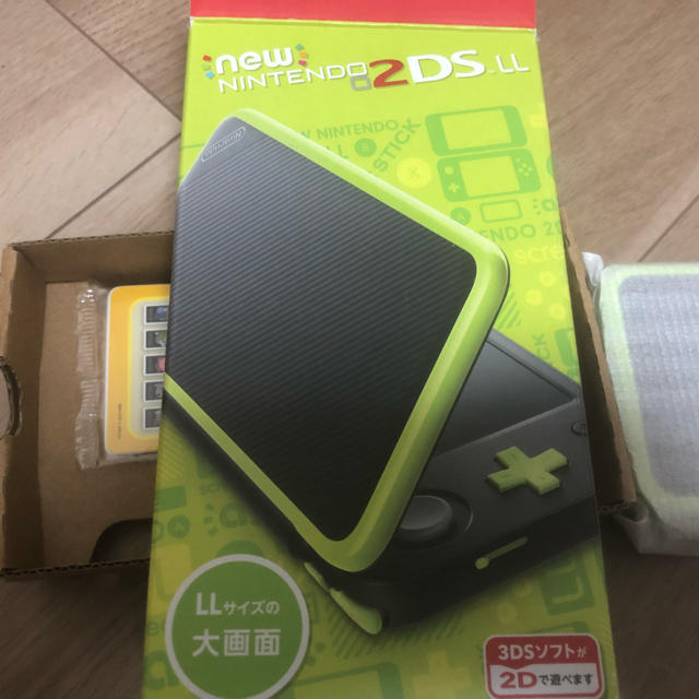 新品未使用！2dsライムブラックエンタメ/ホビー