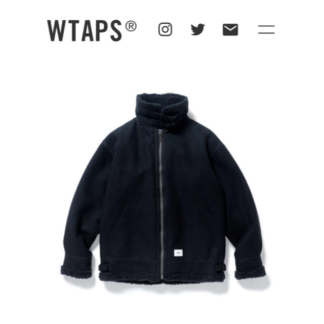 L］wtaps 18aw OVIS BLACK