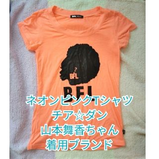 ベイビーシュープ(baby shoop)の【数回着用のみ】babyshoop ♡ ネオンピンク Tシャツ(Tシャツ(半袖/袖なし))