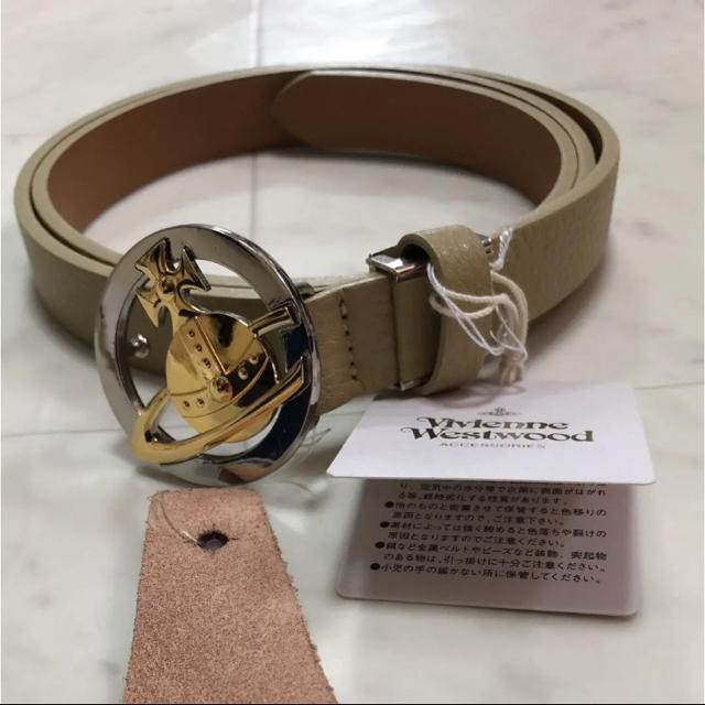 【新品】Vivienne Westwood 牛革ベルト 日本製 値下げ不可