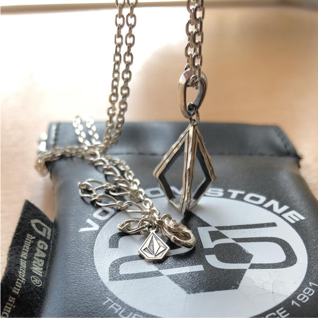 volcom(ボルコム)のvolcom × garni コラボネックレス 限定品 L シルバー925 メンズのアクセサリー(ネックレス)の商品写真