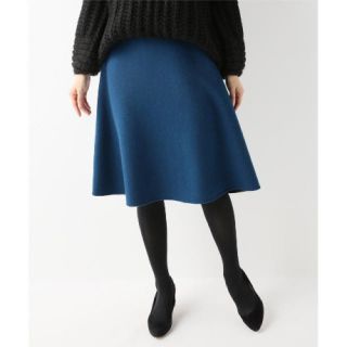 スローブイエナ(SLOBE IENA)のスローブイエナ ダブルフェイスリバーシブルスカート【2017AW】 (ひざ丈スカート)