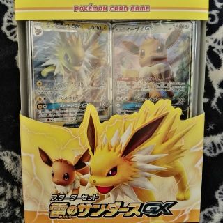 ポケモン(ポケモン)のポケモンカード　スターターセット　雷のサンダース(Box/デッキ/パック)