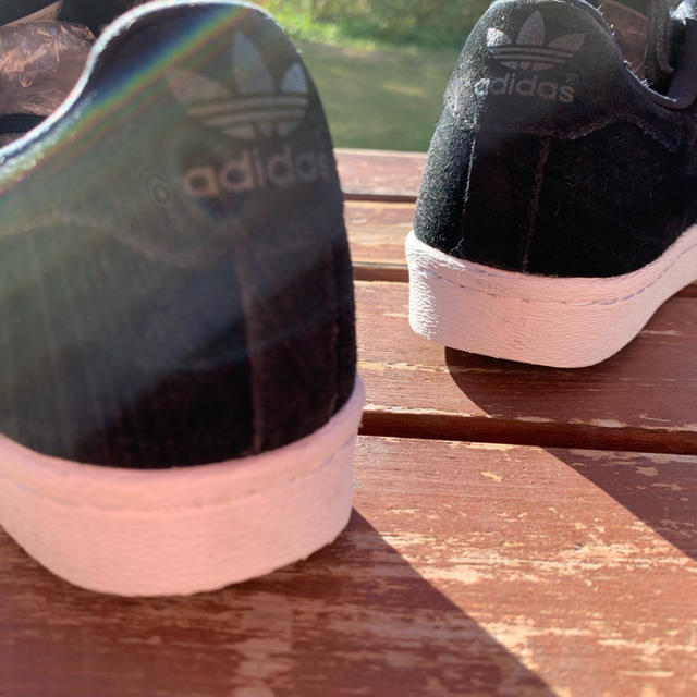 adidas(アディダス)の美品22.5 adidas SS80Sアディダス スーパースターMET W874 レディースの靴/シューズ(スニーカー)の商品写真