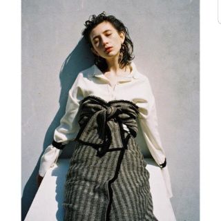 ビューティアンドユースユナイテッドアローズ(BEAUTY&YOUTH UNITED ARROWS)のTAN   ニットラップスカート(ロングスカート)