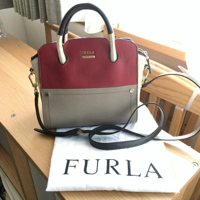 最終お値下げ◇美品◇FURLA フルラ ポラリス ハンドバッグ ショルダー