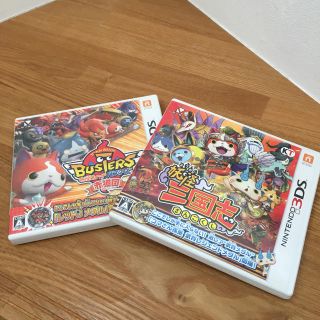 ニンテンドー3DS(ニンテンドー3DS)の「妖怪ウォッチバスターズ 赤猫団」  「妖怪三国志」 3DS 2本セット(携帯用ゲームソフト)