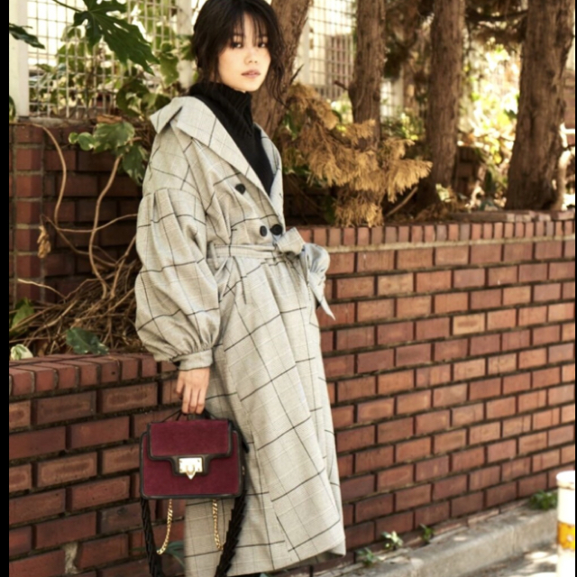 ENVYM - ENVYM アンビー 新作 2017年 A/W 新品未使用 チェック コート