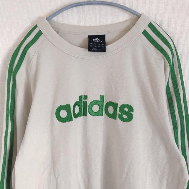 adidas(アディダス)の【大人気！】アディダス adidas ロンＴ 長袖 Ｔシャツ Ｌ メンズのトップス(Tシャツ/カットソー(七分/長袖))の商品写真