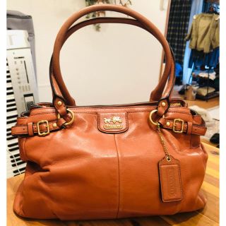 コーチ(COACH)のCOACH レザーショルダーバッグ(ショルダーバッグ)