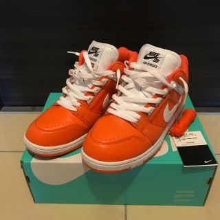 シュプリーム(Supreme)の supreme NIKE sb af2 28.5cm オレンジ (スニーカー)