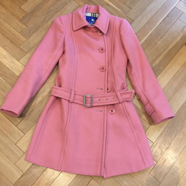 BURBERRY BLUE LABEL - BURBERRYブルーレーベル ベルト付きウール
