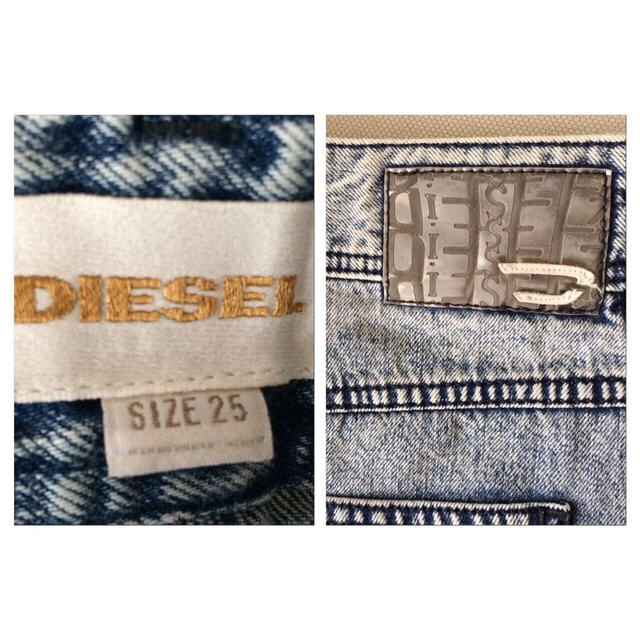 DIESEL(ディーゼル)の【美品】DIESELデニムタイトスカート レディースのスカート(ひざ丈スカート)の商品写真