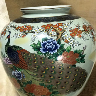 クタニセイヨウ(九谷青窯)の九谷焼  花瓶(陶芸)