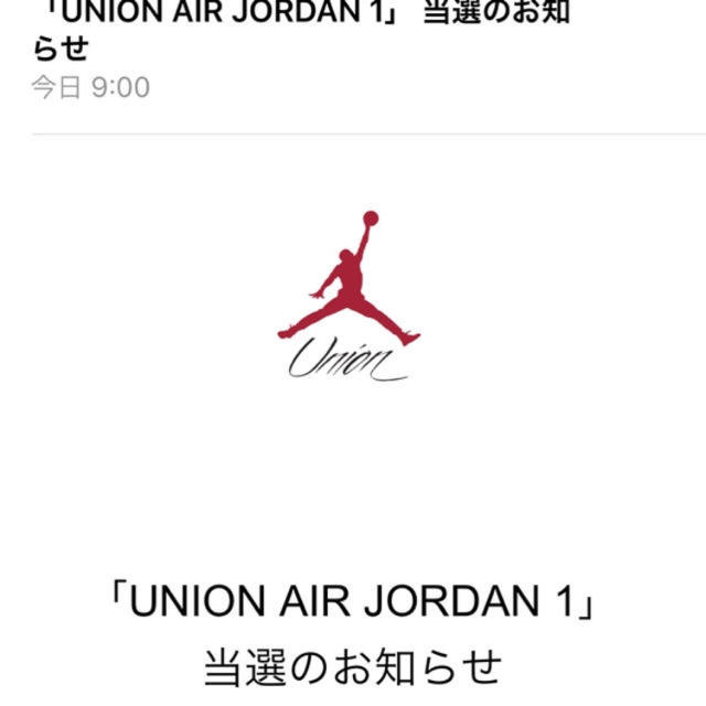 NIKE(ナイキ)の26.5cm◆国内正規◆UNION NIKE AIR JORDAN 1 BLUE メンズの靴/シューズ(スニーカー)の商品写真