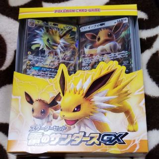 ポケモン(ポケモン)の雷のサンダースGX もももも様専用(Box/デッキ/パック)