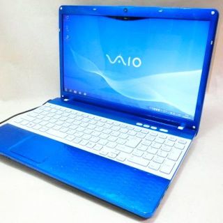 ソニー(SONY)のクールで綺麗！ブルーメタリックのVAIO!!(ノートPC)