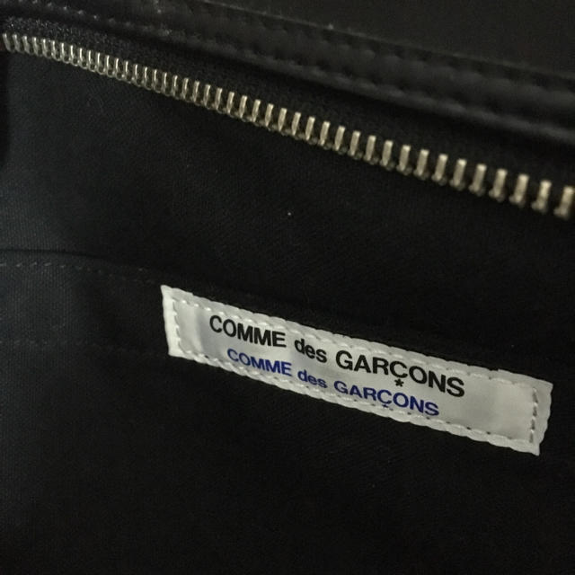 BLACK COMME des GARCONS(ブラックコムデギャルソン)の美品 コムデギャルソン 本革トートバッグ レディースのバッグ(トートバッグ)の商品写真
