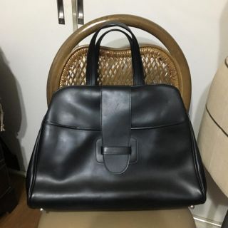 ブラックコムデギャルソン(BLACK COMME des GARCONS)の美品 コムデギャルソン 本革トートバッグ(トートバッグ)