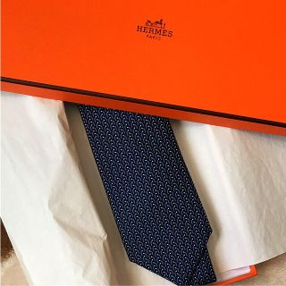 エルメス(Hermes)のショコラ様【新品未使用】HERMES ネクタイ(ネクタイ)