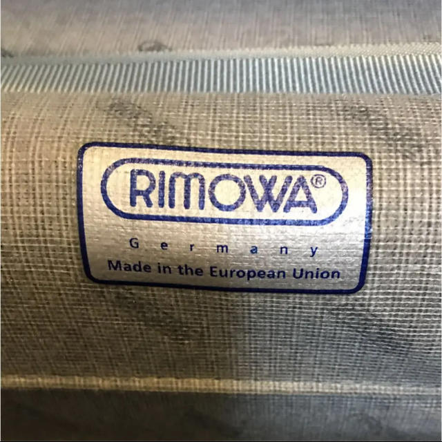 RIMOWA(リモワ)のRIMOWA リモワ スーツケース インテリア/住まい/日用品の日用品/生活雑貨/旅行(旅行用品)の商品写真