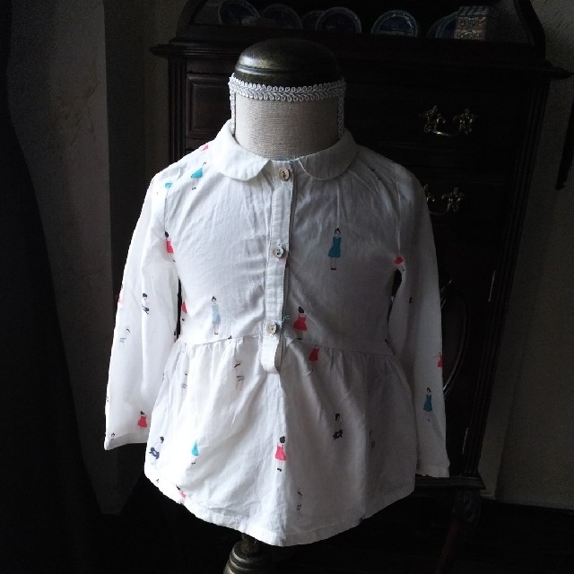 ZARA KIDS(ザラキッズ)のZara Baby Girl ブラウス 18/24months キッズ/ベビー/マタニティのベビー服(~85cm)(ワンピース)の商品写真