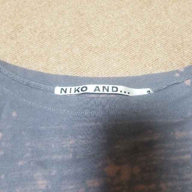 niko and...(ニコアンド)のきつえみ様専用☆niko and…後加工ETCボートTシャツ レディースのトップス(シャツ/ブラウス(長袖/七分))の商品写真