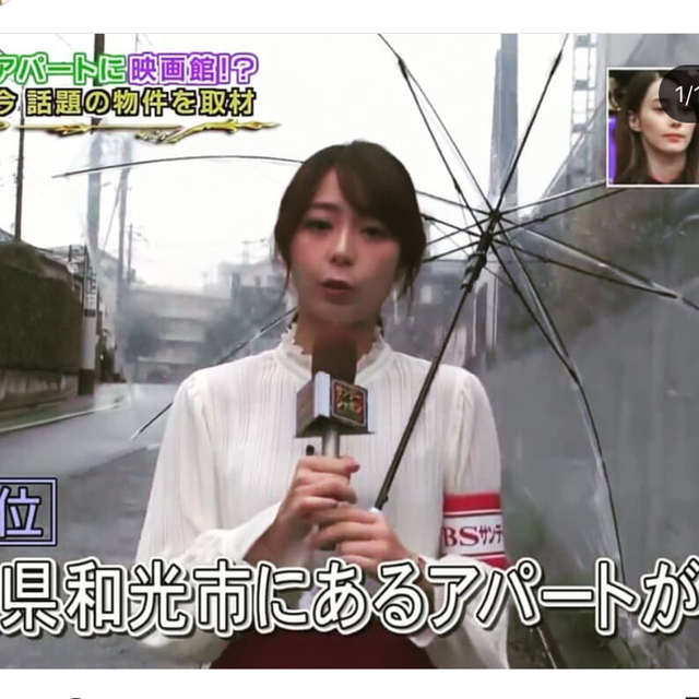 プリーツハイネックブラウス