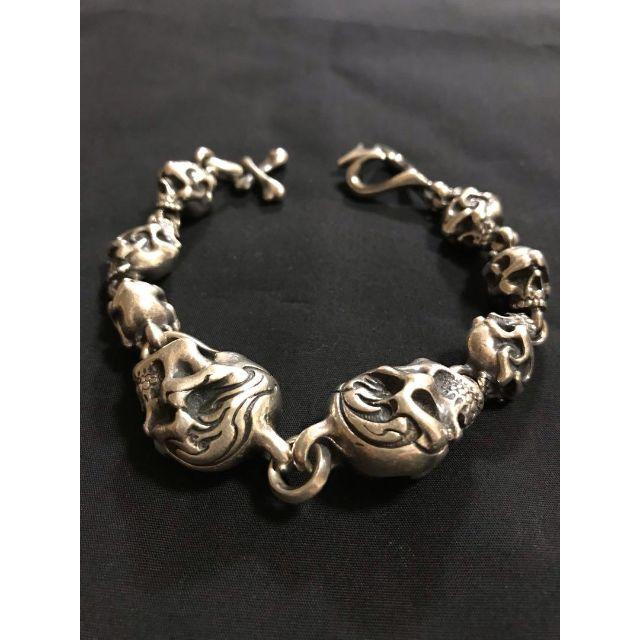 Rat Race　 Two Face Skull Bracelet