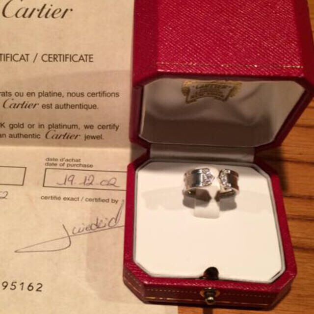 特別セーフ Cartier - 【値下！】カルティエ ダイヤC2リング リング(指輪)
