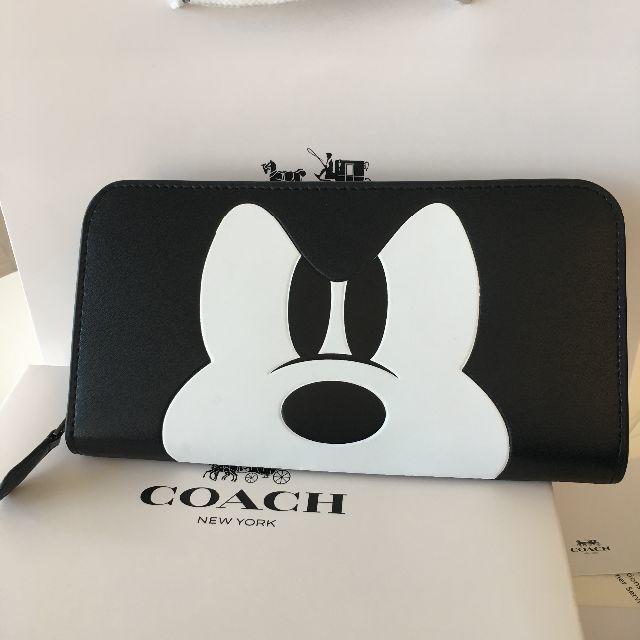 新品★コーチ　COACH 長財布　54000　ミッキー